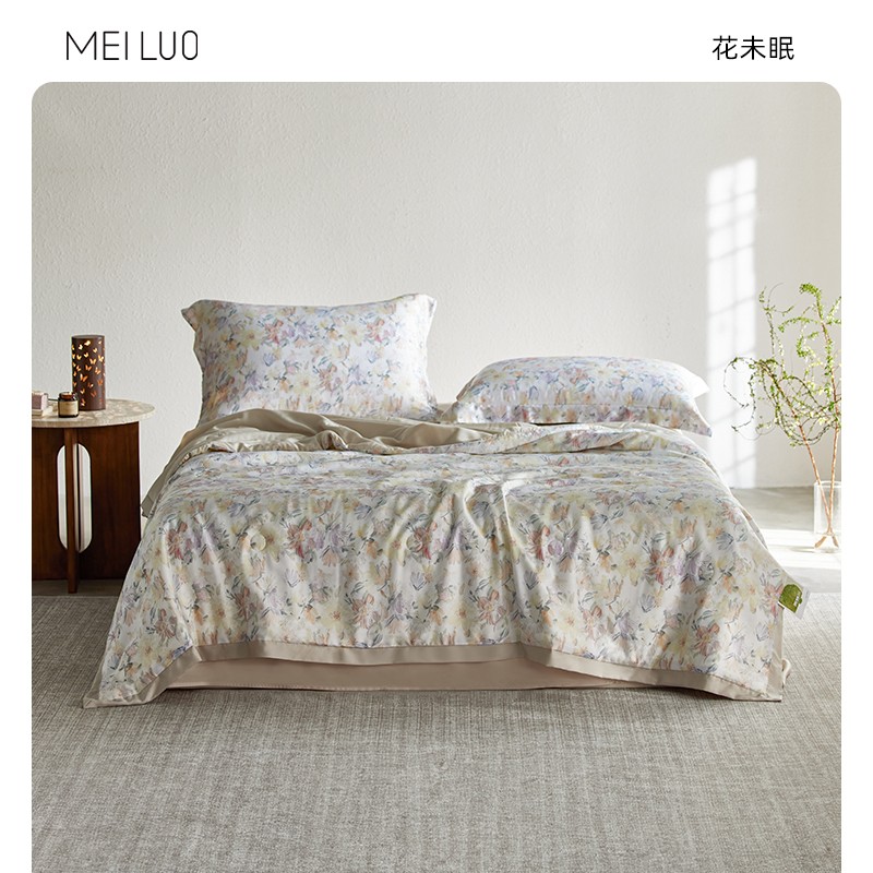花未眠;150*200cm 单夏被